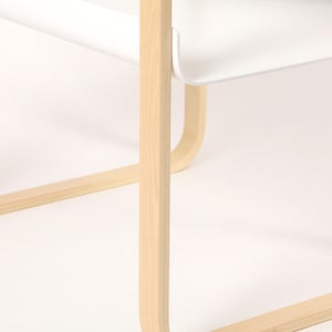 915 サイドテーブル ホワイト ラッカー 0131