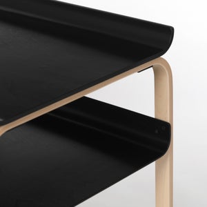 915 サイドテーブル ブラック ラッカー 0079