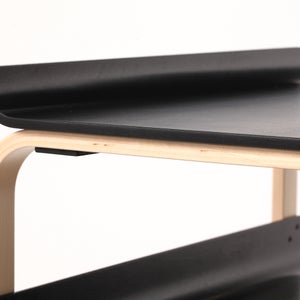 915 サイドテーブル ブラック ラッカー 0077