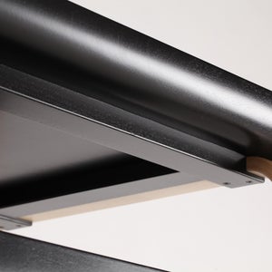 915 サイドテーブル ブラック ラッカー 0079