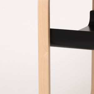 915 サイドテーブル ブラック ラッカー 0076