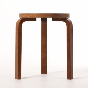 Stool 60 3本脚 ウォールナット ステイン 0203