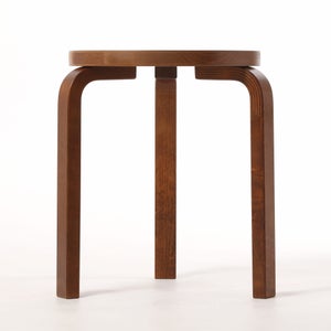 Stool 60 3本脚 ウォールナット ステイン 0206