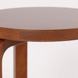 Stool 60 3本脚 ウォールナット ステイン 0192