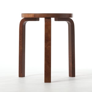 Stool 60 3本脚 ウォールナット ステイン 0186