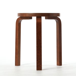 Stool 60 3本脚 ウォールナット ステイン 0194