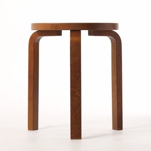 Stool 60 3本脚 ウォールナット ステイン 0203