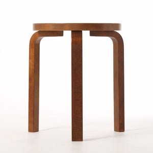 Stool 60 3本脚 ウォールナット ステイン 0206