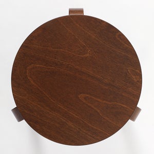 Stool 60 3本脚 ウォールナット ステイン 0183