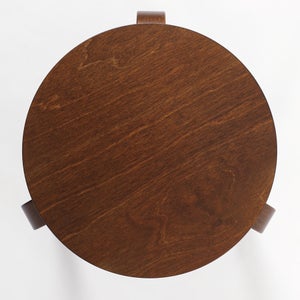 Stool 60 3本脚 ウォールナット ステイン 0185