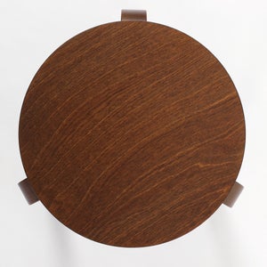 Stool 60 3本脚 ウォールナット ステイン 0187