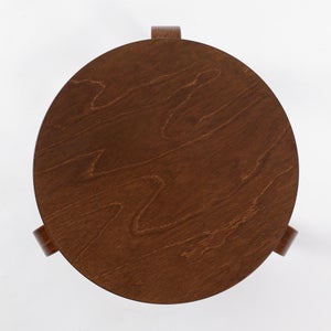 Stool 60 3本脚 ウォールナット ステイン 0192