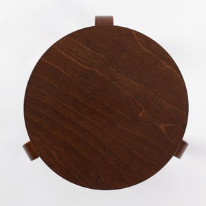 Stool 60 3本脚 ウォールナット ステイン 0195