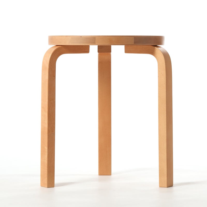 Stool 60 (スツール60) |ハニー / ウォールナット ステイン | Artek