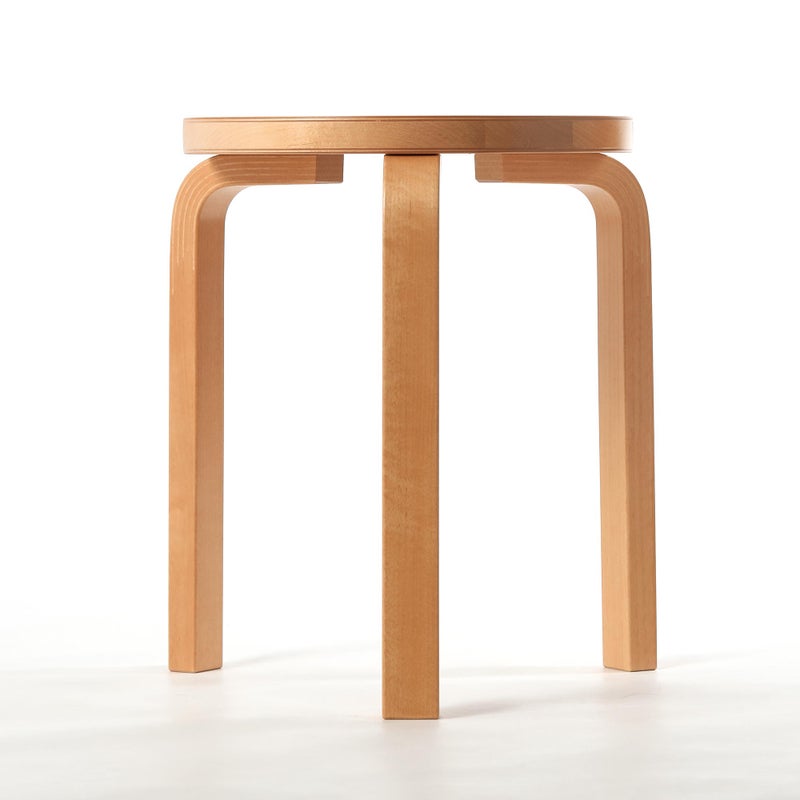 Stool 60 (スツール60) |ハニー / ウォールナット ステイン | Artek