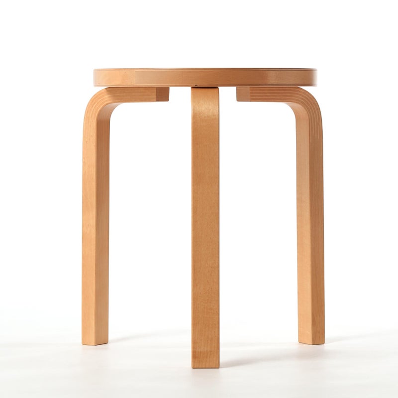 Stool 60 (スツール60) |ハニー / ウォールナット ステイン | Artek