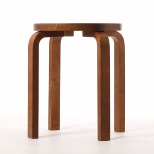 Stool E60 4本脚 ウォールナット ステイン 0155