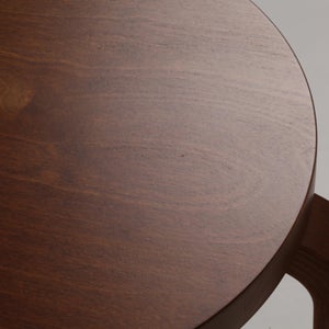 Stool E60 4本脚 ウォールナット ステイン 0153