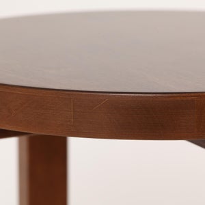 Stool E60 4本脚 ウォールナット ステイン 0167