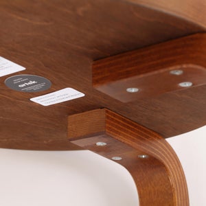 Stool E60 4本脚 ウォールナット ステイン 0154