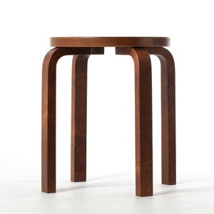 Stool E60 4本脚 ウォールナット ステイン 0145