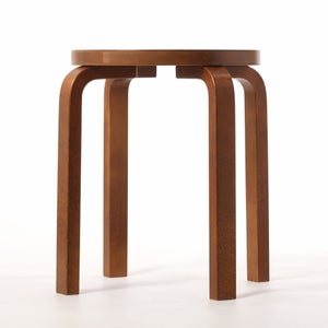 Stool E60 4本脚 ウォールナット ステイン 0153