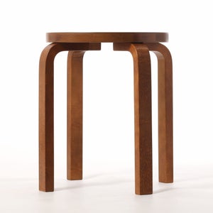 Stool E60 4本脚 ウォールナット ステイン 0155