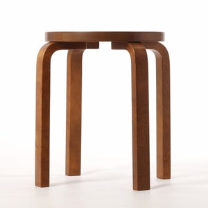 Stool E60 4本脚 ウォールナット ステイン 0156