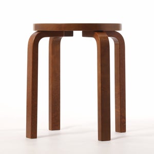 Stool E60 4本脚 ウォールナット ステイン 0157