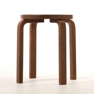 Stool E60 4本脚 ウォールナット ステイン 0161