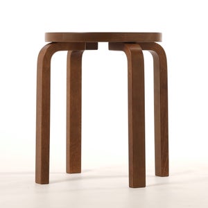 Stool E60 4本脚 ウォールナット ステイン 0164