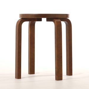 Stool E60 4本脚 ウォールナット ステイン 0167