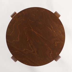 Stool E60 4本脚 ウォールナット ステイン 0133