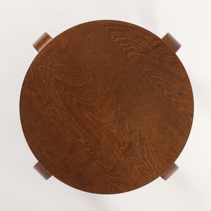 Stool E60 4本脚 ウォールナット ステイン 0134