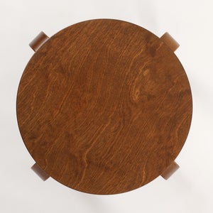 Stool E60 4本脚 ウォールナット ステイン 0136