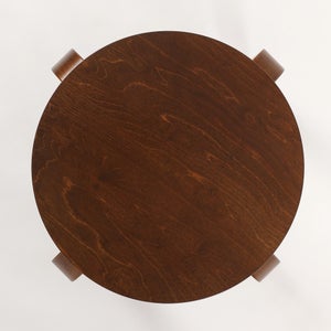 Stool E60 4本脚 ウォールナット ステイン 0137