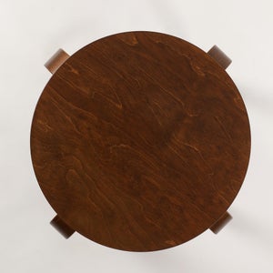 Stool E60 4本脚 ウォールナット ステイン 0142