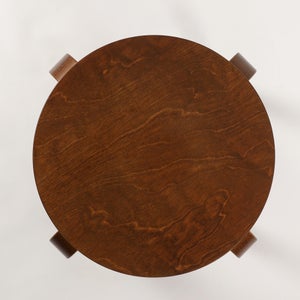 Stool E60 4本脚 ウォールナット ステイン 0146