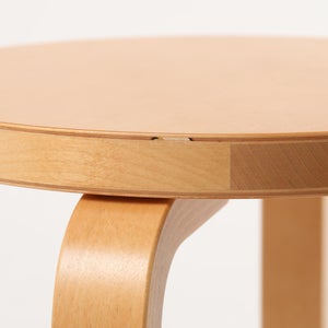 Stool E60 4本脚 ハニー ステイン 0130