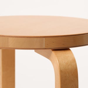 Stool E60 4本脚 ハニー ステイン 0131