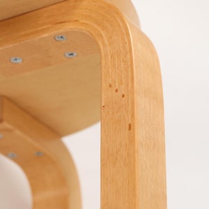 Stool E60 4本脚 ハニー ステイン 0128
