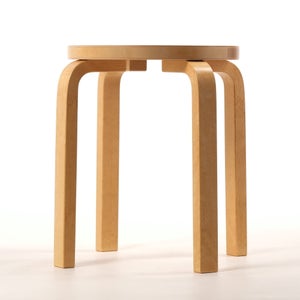 Stool E60 4本脚 ハニー ステイン 0128