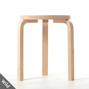 Stool 60 3本脚 ナチュラル ラッカー 0872