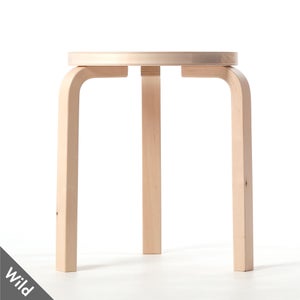 Stool 60 3本脚 ナチュラル ラッカー 0877