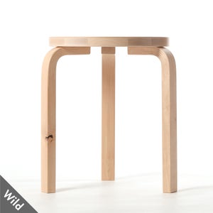 Stool 60 3本脚 ナチュラル ラッカー 0881