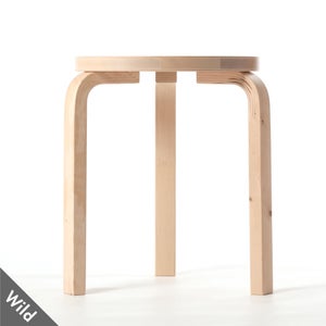 Stool 60 3本脚 ナチュラル ラッカー 0883