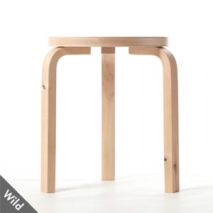 Stool 60 3本脚 ナチュラル ラッカー 0884