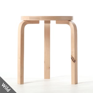 Stool 60 3本脚 ナチュラル ラッカー 0885