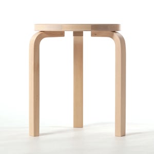 Stool 60 3本脚 ナチュラル ラッカー 0931