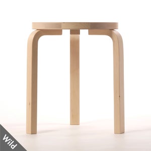 Stool 60 3本脚 ナチュラル ラッカー 0952